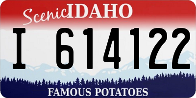 ID license plate I614122