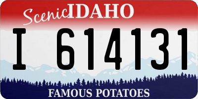 ID license plate I614131