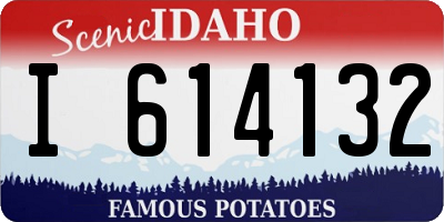 ID license plate I614132