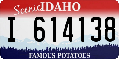 ID license plate I614138