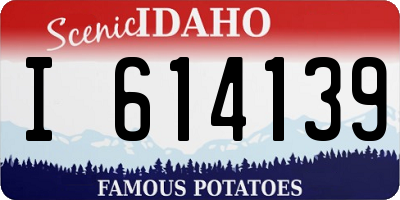 ID license plate I614139