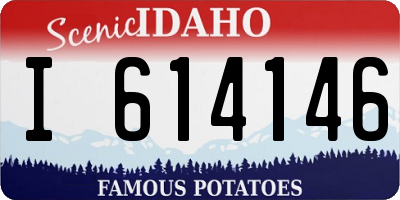 ID license plate I614146