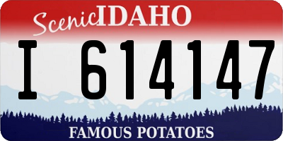 ID license plate I614147