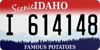 ID license plate I614148