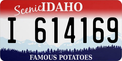 ID license plate I614169