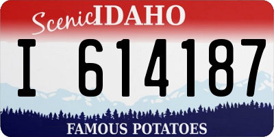 ID license plate I614187