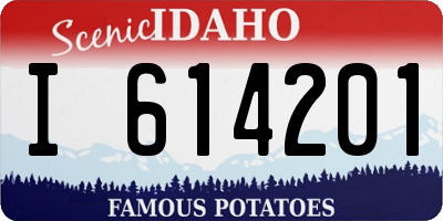ID license plate I614201