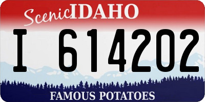 ID license plate I614202