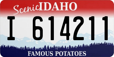 ID license plate I614211