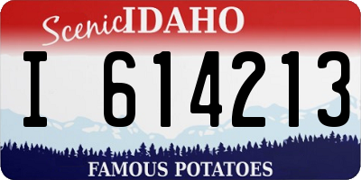 ID license plate I614213