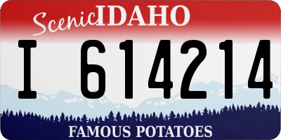 ID license plate I614214