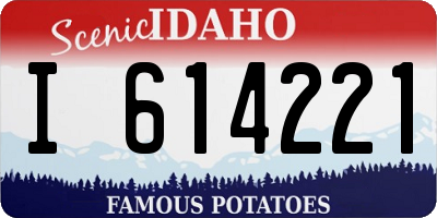 ID license plate I614221