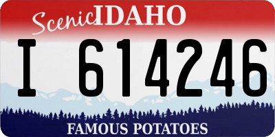ID license plate I614246