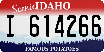 ID license plate I614266