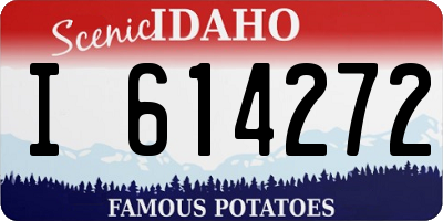 ID license plate I614272