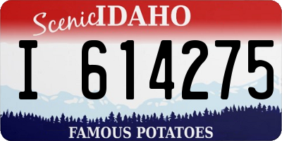 ID license plate I614275