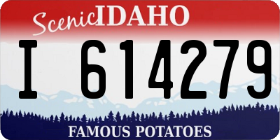 ID license plate I614279