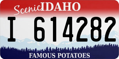ID license plate I614282