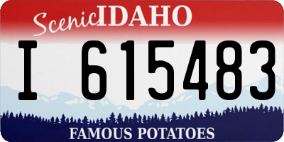 ID license plate I615483