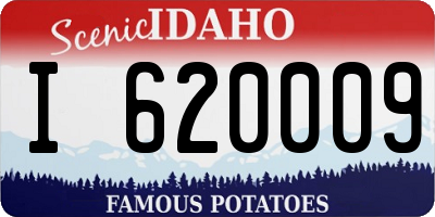 ID license plate I620009