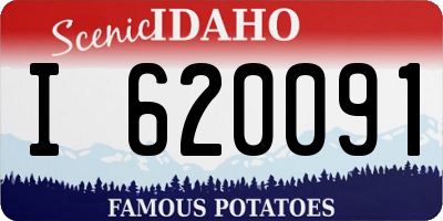 ID license plate I620091