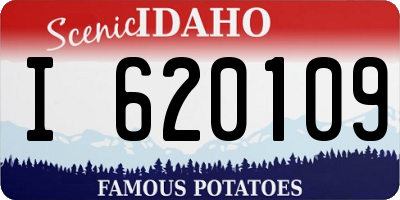 ID license plate I620109