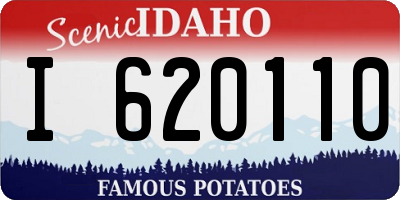 ID license plate I620110