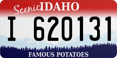 ID license plate I620131