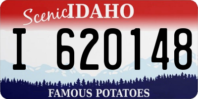 ID license plate I620148