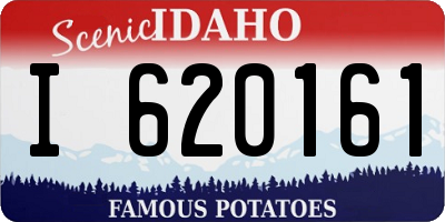 ID license plate I620161