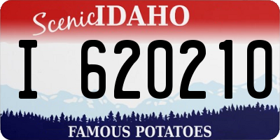 ID license plate I620210