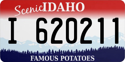 ID license plate I620211