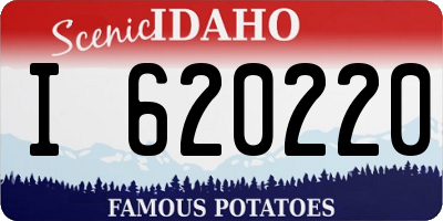 ID license plate I620220