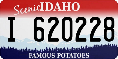 ID license plate I620228