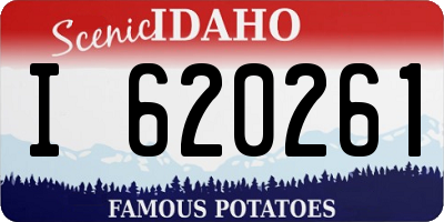 ID license plate I620261