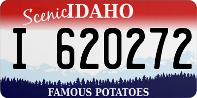 ID license plate I620272
