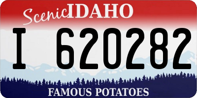 ID license plate I620282