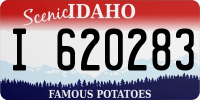 ID license plate I620283