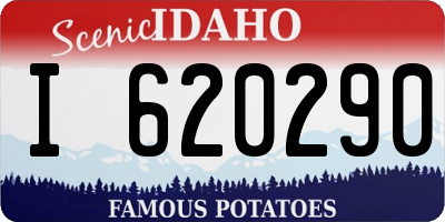 ID license plate I620290