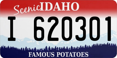 ID license plate I620301
