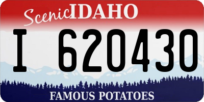 ID license plate I620430