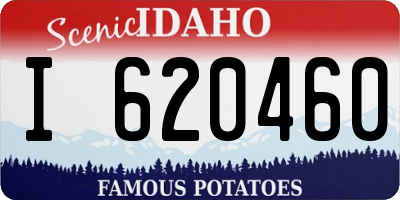 ID license plate I620460