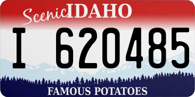 ID license plate I620485