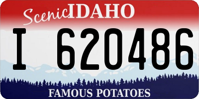 ID license plate I620486