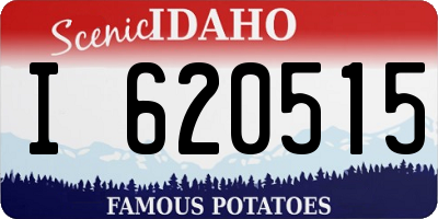 ID license plate I620515