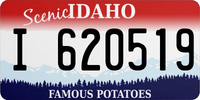 ID license plate I620519