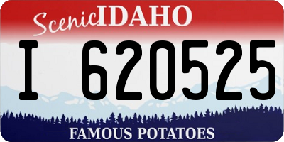 ID license plate I620525