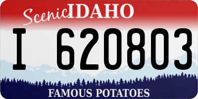 ID license plate I620803