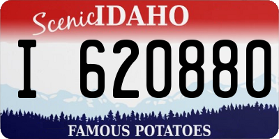 ID license plate I620880