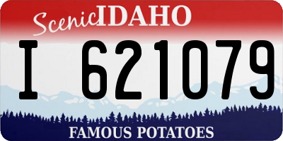 ID license plate I621079